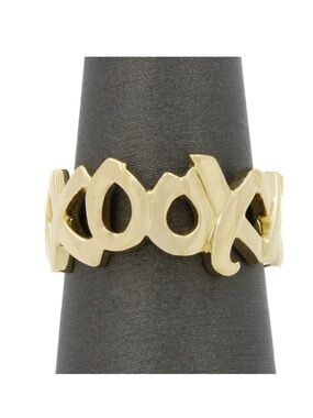 Tiffany & Co. Paloma Picasso Hugs & Kisses 18K Yellow Gold Ring